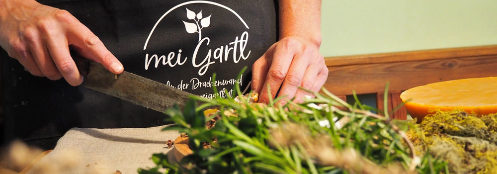 Schneiden Mei Gartl an der Drachenwand